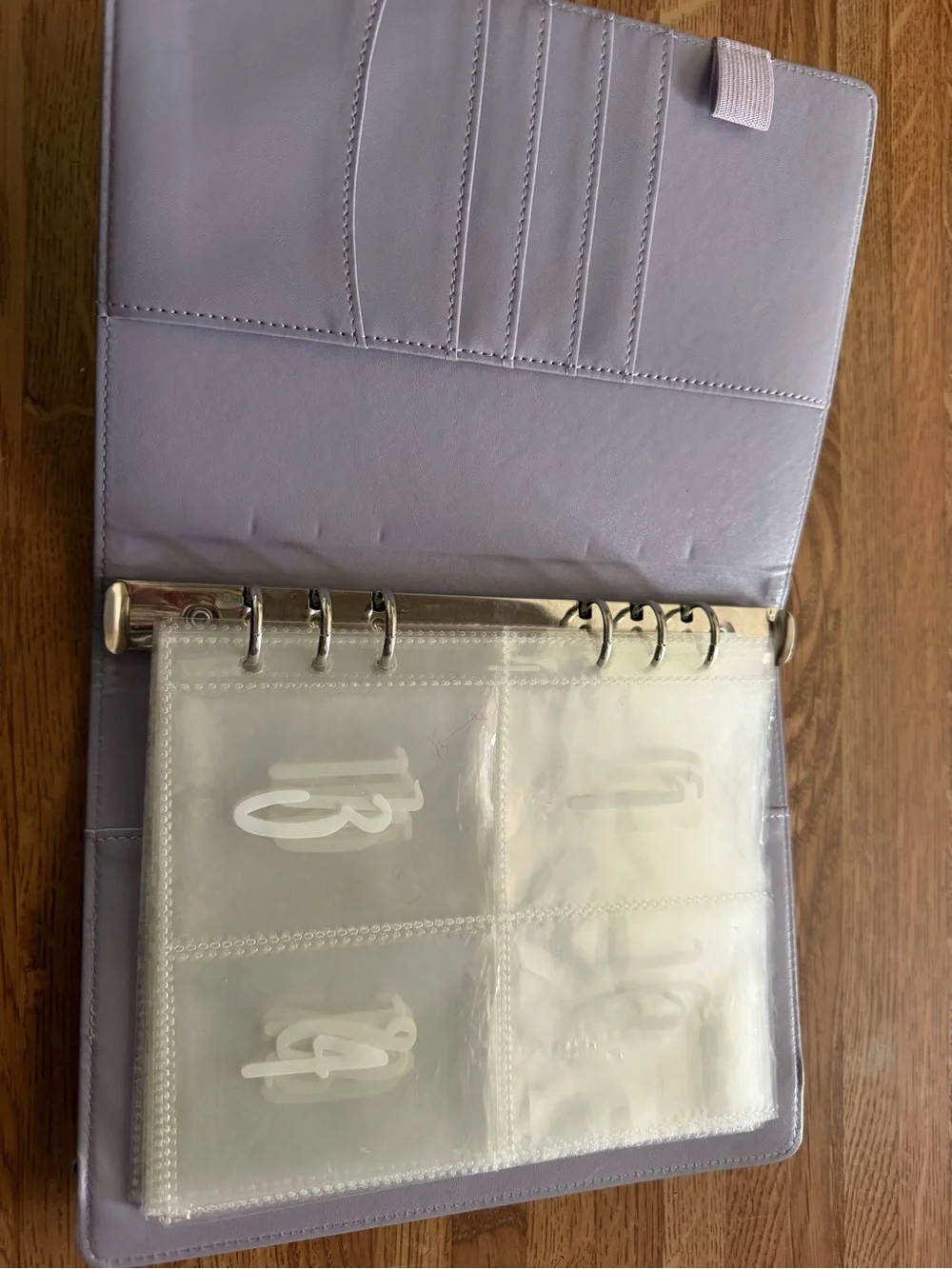 100 Envelope Savings Challenge Cover - Lavender